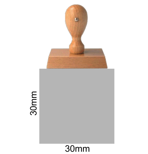 Stempel Klassik HOLZ